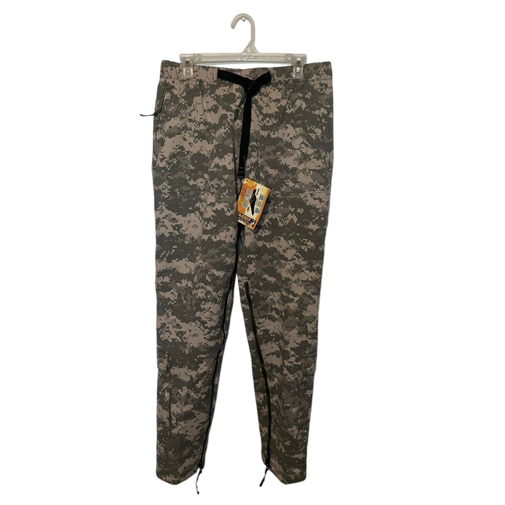 Massif Army Elements Pants Mens Large Camo Flame Resistant Nomex Tactical AEP